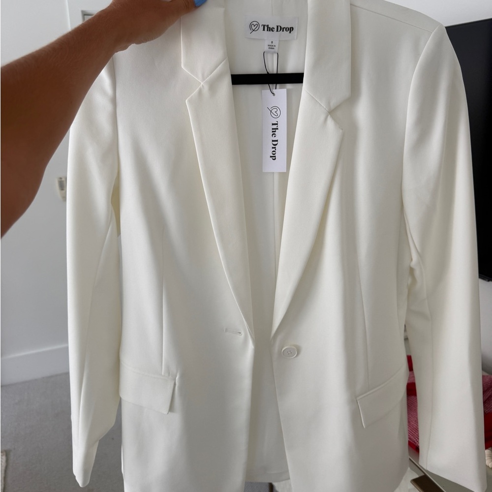 The Drop White Blazer
